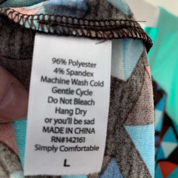 NWT LuLaRoe Julia size L - Picture 3 of 3